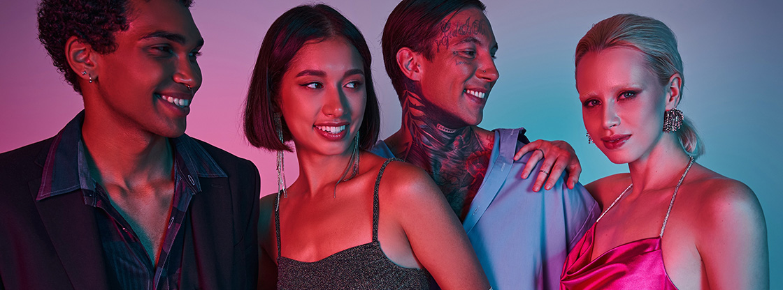 Video editing example — portrait color grading